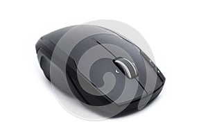 Wireless mouse isolated on white background