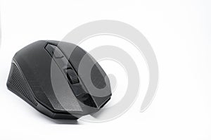 Wireless mouse isolated on a white background