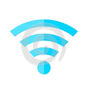 Wireless network internet connectivity vector symbol