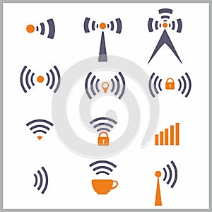 Wireless network symbol