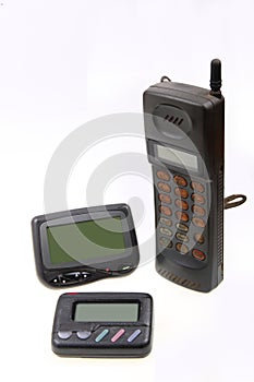 Wireless pager and cell-phone