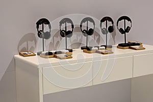 Wireless quiet and dynamic HiVi headphones on display