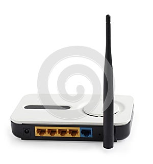 Wireless router isolated