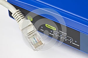 Wireless router and Lan cable