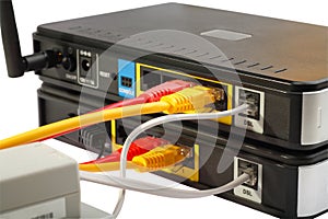 Wireless Routers and Networking Cable