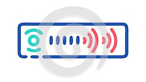 Wireless signal device, digital connectivity and networking vector design Generative AI