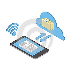 Wireless technologies. Data, documents and applications from the