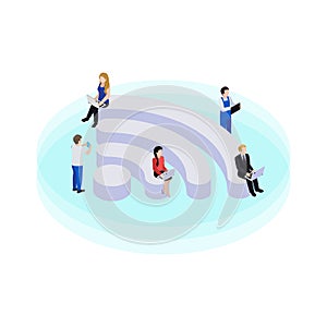 Wireless Technology Concept