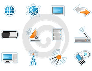 Wireless Technology icons