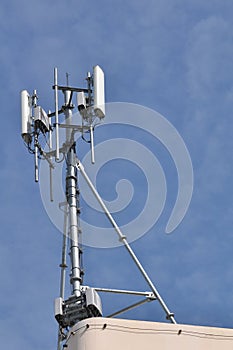 Wireless telephone antennas