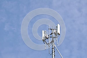 Wireless telephone antennas