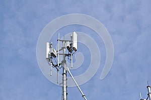 Wireless telephone antennas