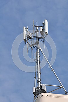 Wireless telephone antennas