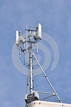 Wireless telephone antennas