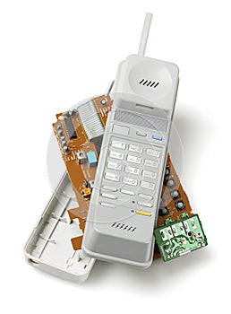 Wireless Telephone Handset