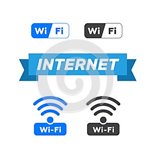 Wireless and wifi icons. Wireless Network Symbol wifi icon. Wire