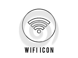 Wireless and wifi icons. Wireless Network Symbol wifi icon. Wireless and wifi vector. Black icon. On white blackground. sign for r