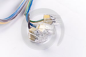 Wires with plugs on the ends