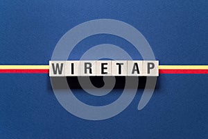 Wiretap word concept on cubes