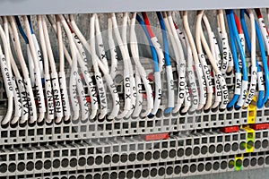 wiring connectors, terminal blocks and wires