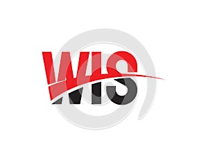 WIS Letter Initial Logo Design Vector Illustration