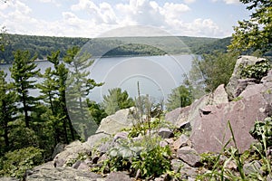 Wisconsin ice age nature background