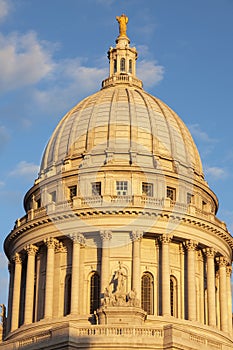 Wisconsin State Capitol Building in Madison