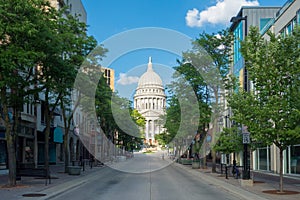 Wisconsin State Capitol in Madison, Wisconsin