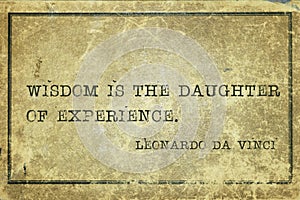 Wisdom is DaVinci