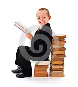 Wise Child Reading Book