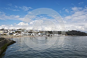 Wisemans Bridge Saunderfoot Harbour and beach South Wales Pembrokeshire