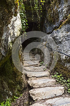 The Wishing Steps at Blarney Castle