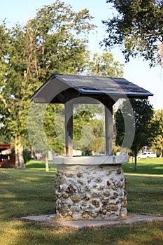 Wishing Well In City Park