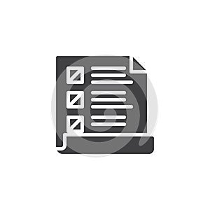 Wishlist vector icon