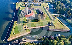 Festung An polen. loftopklärung vue 