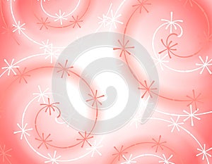 Wispy Soft Pink White Spring Background photo