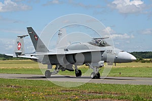 Wiss Air Force F-18 Hornet