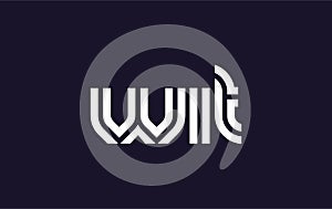 WIT Creative Unique Modern Letter Logo Design