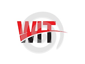 WIT Letter Initial Logo Design Vector Illustration