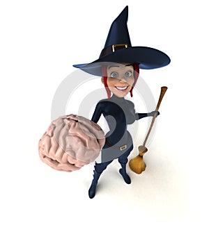 witch - 3D Illustration