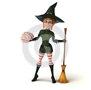 witch - 3D Illustration