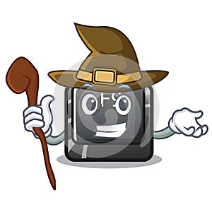 Witch button f9 in the character shape