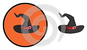 WITCH HAT HALLOWEEN ICON