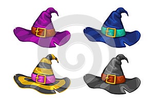 Witch hats set