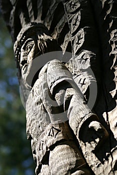 Witch hill in Lithuania