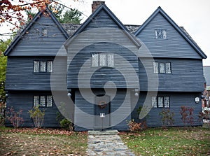 Witch House in Salem, Massachusetts photo