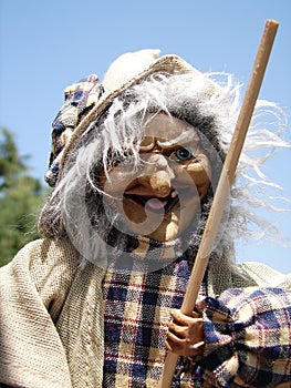 Witch puppet