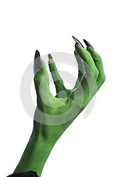 Witch's green hand / claw