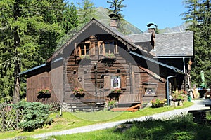 Witch's hut in Upper Styria, Austria