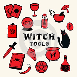 Witch Tools â Magic Elements Collection